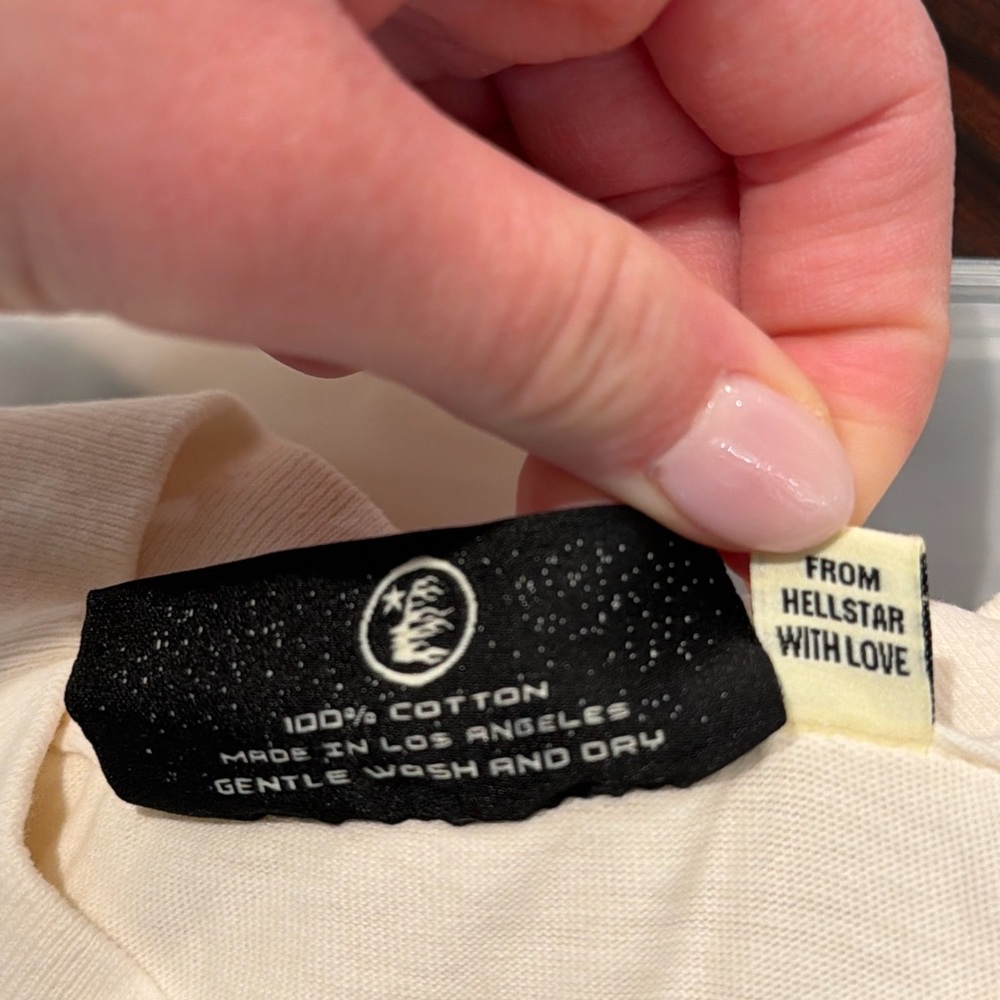 Hellstar Studios Basic T-Shirt 'White' NWT - image 5